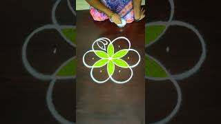 Easy Rangoli Kolam [upl. by Cob391]