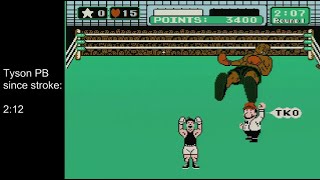 Mike Tysons PunchOut  Mike Tyson 207  PB since stroke [upl. by Geehan]