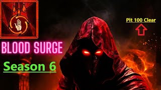 🔴Hybrid Blood Surge Necro PIT 100 Clear🔴 [upl. by Kong]