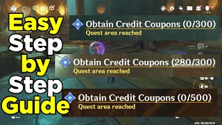 Obtain Credit Coupons Complete Step by Step Easy Guide [upl. by Bore]