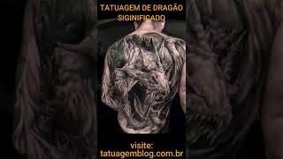 Significado da tatuagem de dragão [upl. by Feeney]