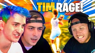 Cloakzy and Ninja Carrying TimTheTatman in Fortnite 💪 [upl. by Belva]