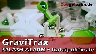 GraviTrax 💦 SPLASHAlarm mit Katapultfinale 🔥 coogelbahnde [upl. by Dela958]