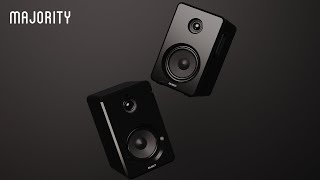 Majority  D40 Active Bookshelf Speakers [upl. by Aerdied]