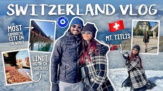 The Most Beautiful Country Our SWITZERLAND Travel Vlog🇨🇭😍 [upl. by Llertac540]