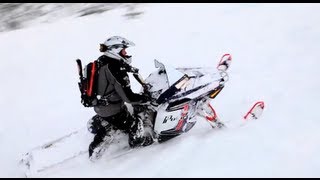 2013 Polaris 800 PRORMK Snowmobile Review [upl. by Oivlis429]