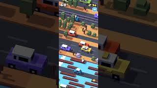 CROSSY ROAD gameplay shorts [upl. by Hurst]