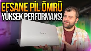 Yüksek pil ömrü yüksek performans  Huawei MateBook D15 R5 İnceleme [upl. by Llyrad]