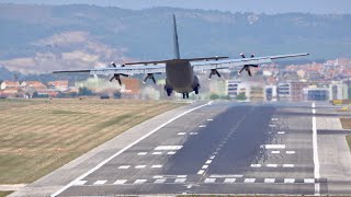 11 Crosswind Landings at Lisbon Humberto Delgado Aiport [upl. by Nimrak]