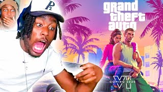 P2istheName Reacts to GTA 6 OFFICIAL TRAILER [upl. by Stag46]