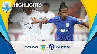 Flow Concacaf Caribbean Club Championship 2022 Highlights  Waterhouse vs Violette AC [upl. by Urbani]