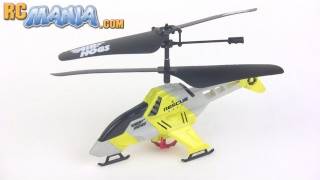 Airhogs Sharpshooter Missile launching RC Helicopter Review [upl. by Bernita498]