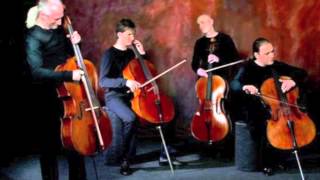 Piazzolla  Adiós Nonino  Rastrelli Cello Quartet y Ann ChangBarnes piano [upl. by Bernadene]