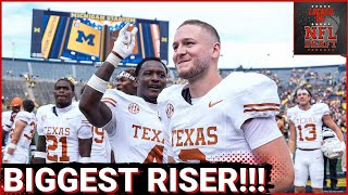 Texas QB Quinn Ewers rises to the top of latest 2025 NFL Draft QB rankings [upl. by Adiaz]