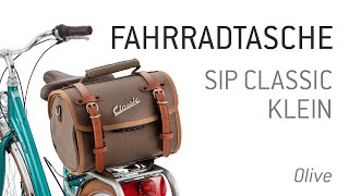 Fahrradtasche SIP quotClassicquot klein für Gepäckträger  Olive [upl. by Harriman]