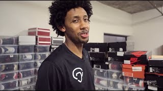 A quotSneak Peekquot Inside Josh Childress Sneaker Garage Pt 1 [upl. by Kayle]