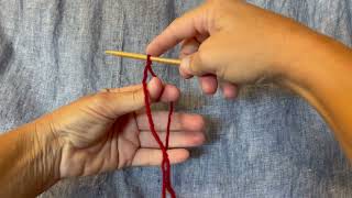 How to Cast on with a Long Tail  A Waldorf Handwork Educators Free Tip Friday Original [upl. by Neliak]