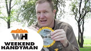 DeWALTTough Cordless Circular Hand Saw DCS393 By the Weekend Handyman [upl. by Alla]