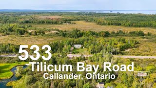 🔑 533 TILLICUM BAY RD Callander  LAFRAMBOISE TEAM [upl. by Ttoille80]