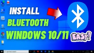 How To Download And Install Bluetooth Drivers For Windows 1110Easy Way [upl. by Atla170]