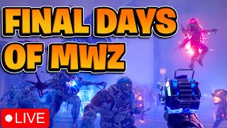 FINAL DAYS of MWZ  Black Ops 6 Gameplay Later [upl. by Dorey]