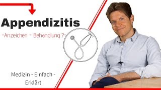 Was ist eine Blinddarmentzündung Was ist eine Appendizitis [upl. by Yr332]