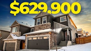 Tour a 630000 Beautiful Home in Calgarys Nolan Hill Home For Sale 2022 [upl. by Ycniuq]