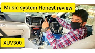 Xuv300  Music System Review  In Hindi  W8 [upl. by Bocyaj]