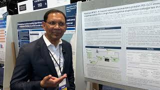 Dr George Simon at ASCO 2023 Abstract No 1517 [upl. by Ytsirk465]