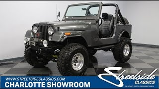 1984 Jeep CJ7 for sale  4955 CHA [upl. by Maisel3]