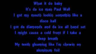 Nelly Ft Paul Wall  Grillz Lyrics [upl. by Ateloiv750]