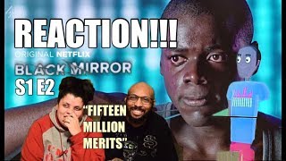 Black Mirror S1 E2 quotFifteen Million Meritsquot  REACTION [upl. by Mcgrath]