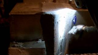 Resealing HVAC Plenum with mastic [upl. by Seiuqram692]