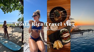 Costa Rica Travel Vlog  Santa Teresa  Tamarindo  Samara  My honest feedback [upl. by Anirehtac990]