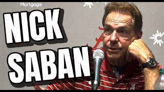 NICK SABAN PRESS CONFERENCE AFTER SOUTH FLORIDA [upl. by Godbeare779]