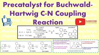 Precatalyst for BuchwaldHartwig CN Coupling Reaction [upl. by Diandre]