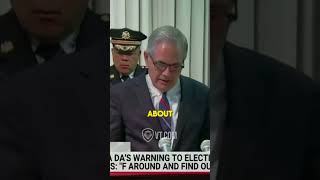 Philly DA Larry Krasner Warns quotF Around and Find Outquot on Election Day Intimidation [upl. by Ytissahc]