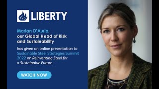 LIBERTY Steel Group Sustainable Steel Strategies Presentation [upl. by Enuahs]