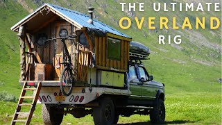 Exploring Alaska in the Ultimate Overland Adventure Rig  Truck Camping in a Homemade Truck Cabin [upl. by Nollat]