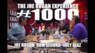 Joe Rogan Experience 1000  Joey Diaz amp Tom Segura [upl. by Nolur258]