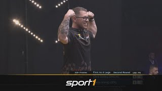 DartsSensation Deutscher mit dem Spiel seines Lebens  SPORT1 [upl. by Kentiga894]