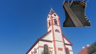 Unteröwisheim  Die Glocken der Evang Kreuzkirche  Mit Fail [upl. by Marvella]