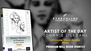 Johnnie Liliedahl “Drawing in Charcoal” FREE LESSON VIEWING [upl. by Busey374]