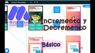 PRACTICA 11 METAVERSE  Incremento y decremento de variables [upl. by Atsyrc]