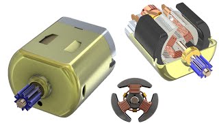 SolidWorks RE Tutorial  337 DC Motor complete video [upl. by Gascony]