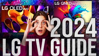 2024 LG TV Buyers Guide  OLED amp QNED [upl. by Ahseki344]