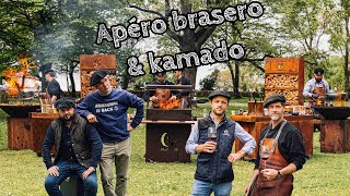 Apéro brasero amp kamado 🔥🦐🍽️🥩🍷 Gueuleton [upl. by Wood]