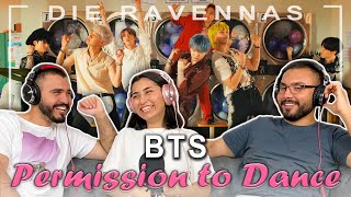 Reaktion auf BTS 방탄소년단  Permission to Dance  Die Ravennas [upl. by Doelling]