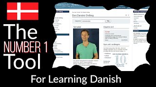 The Most Important Tool for LEARNING DANISH  Den Danske Ordbog [upl. by Rieth340]