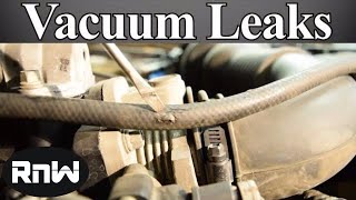 How To Find And Fix Vacuum Leaks Fast [upl. by Onidranreb]